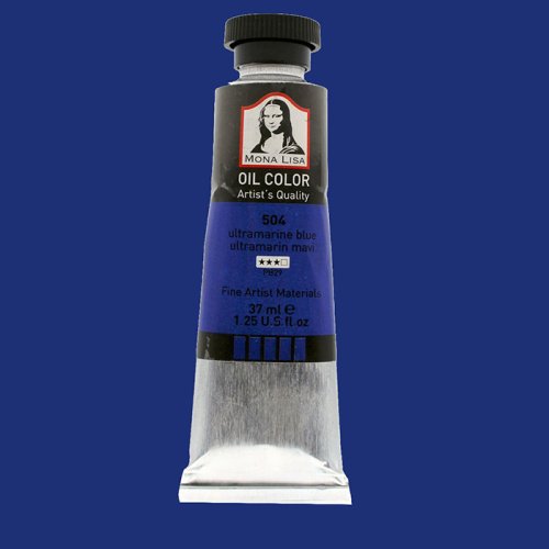 Monalisa Yağlı Boya 37ml 504 Ultramarin Mavi - 504 Ultramarin Mavi 