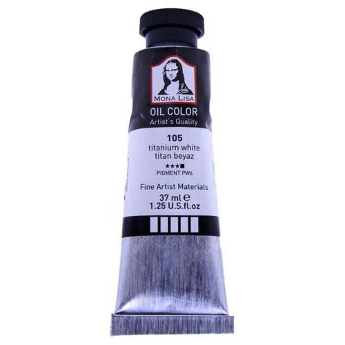 Monalisa Yağlı Boya 37ml Beyaz - Beyaz