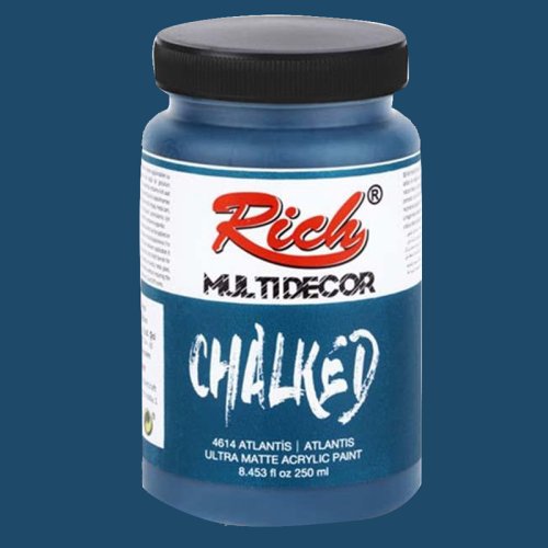 Rich Multi Decor Chalked Akrilik Boya 250ml 4614 Anlantis - 4614 Anlantis
