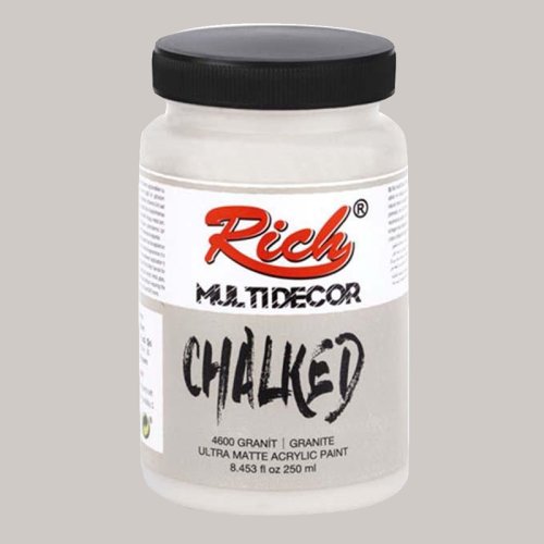 Rich Multi Decor Chalked Akrilik Boya 250ml 4600 Granit - 4600 Granit