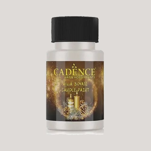 Cadence Mum Boyası 50ml 2132 Gümüş Cadence Mum Boyası 50ml 2132 Gümüş