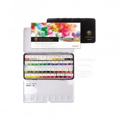 Mungyo Gallery Artists Watercolor Set 48 Renk Yarım Tablet MWPF-48C - Thumbnail