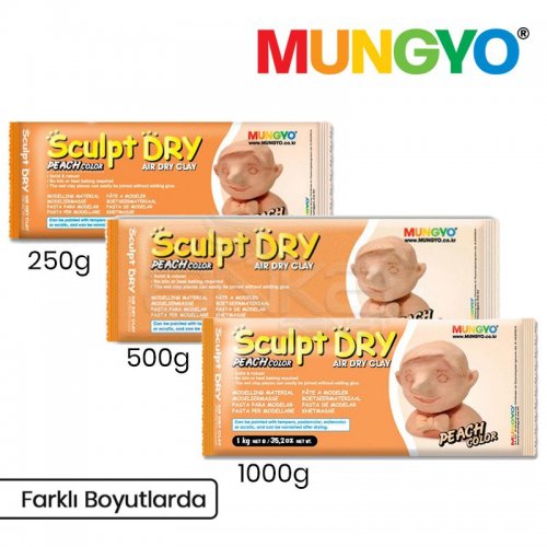 Mungyo Air Sculpt Dry Seramik Hamuru Ten Rengi