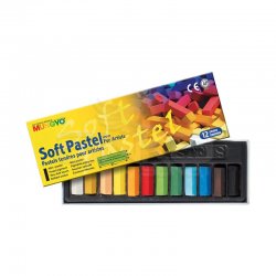 Mungyo - Mungyo Soft Pastel 12li Set Yarım Boy