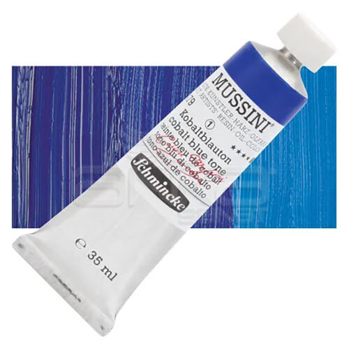 Mussini 35ml Yağlı Boya Seri:1 No:479 Cobalt Blue Tone - 479 Cobalt Blue Tone