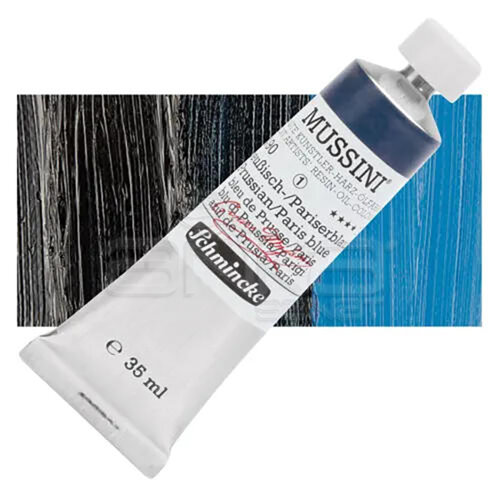 Mussini 35ml Yağlı Boya Seri:1 No:490 Prussian Paris Blue - 490 Prussian Paris Blue