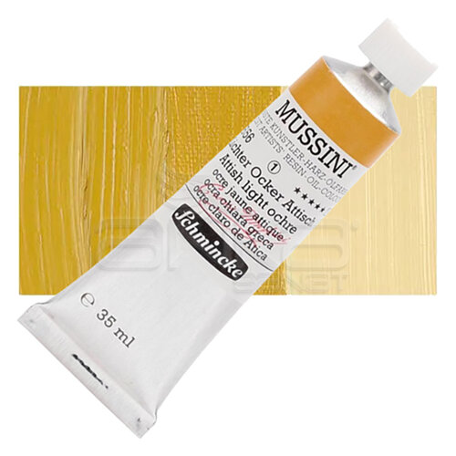 Mussini 35ml Yağlı Boya Seri:1 No:656 Attish Light Ochre - 656 Attish Light Ochre