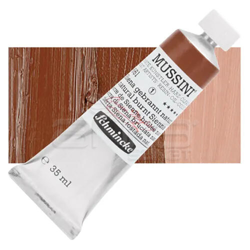 Mussini 35ml Yağlı Boya Seri:1 No:661 Naturel Burnt Sienna - 661 Naturel Burnt Sienna