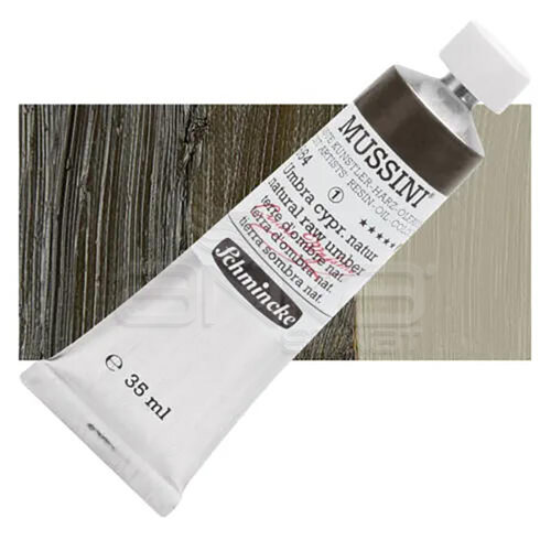 Mussini 35ml Yağlı Boya Seri:1 No:664 Naturel Raw Umber - 664 Naturel Raw Umber