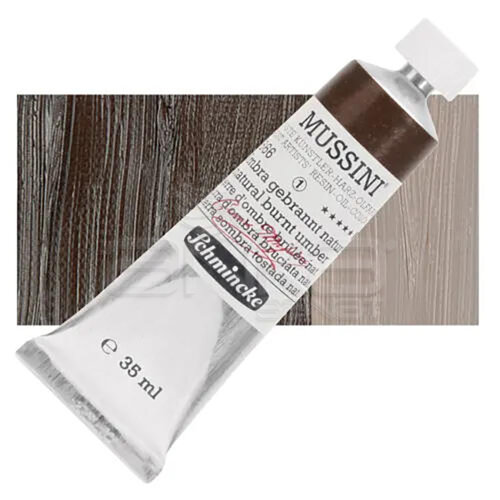 Mussini 35ml Yağlı Boya Seri:1 No:666 Naturel Burnt Umber - 666 Naturel Burnt Umber