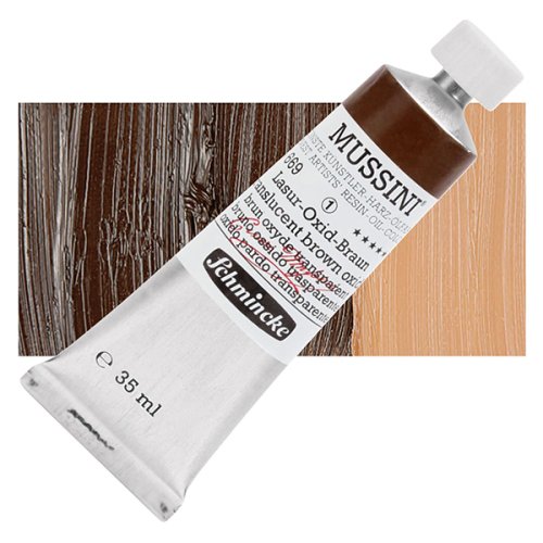 Mussini 35ml Yağlı Boya Seri:1 669 Translucent Brown Oxide - 669 Translucent Brown Oxide