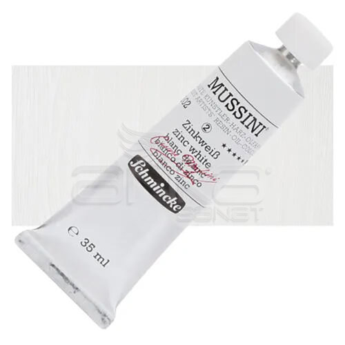 Mussini 35ml Yağlı Boya Seri:2 No:102 Zinc White - 102 Zinc White