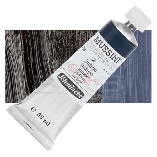 Mussini 35ml Yağlı Boya Seri:2 No:478 Indigo - 478 Indigo