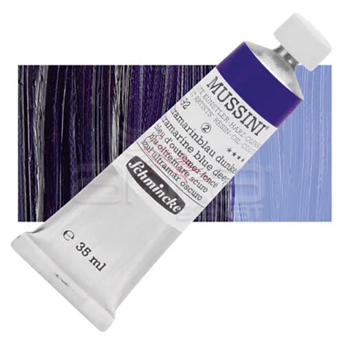 Mussini 35ml Yağlı Boya Seri:2 No:492 Ultramarine Blue Deep - 492 Ultramarine Blue Deep