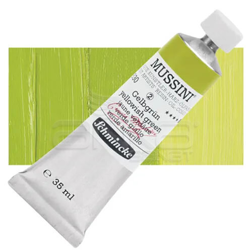Mussini 35ml Yağlı Boya Seri:2 No:530 Yellowish Green - 530 Yellowish Green