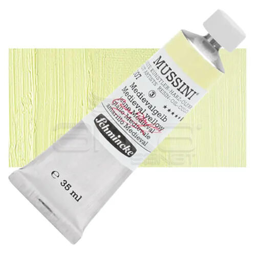 Mussini 35ml Yağlı Boya Seri:3 No:207 Medieval Yellow - 207 Medieval Yellow