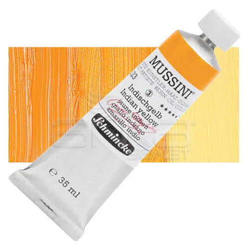 Mussini 35ml Yağlı Boya Seri:3 No:223 Indian Yellow - 223 Indian Yellow