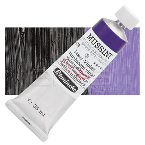 Mussini 35ml Yağlı Boya Seri:3 No:473 Translucent Violet - 473 Translucent Violet