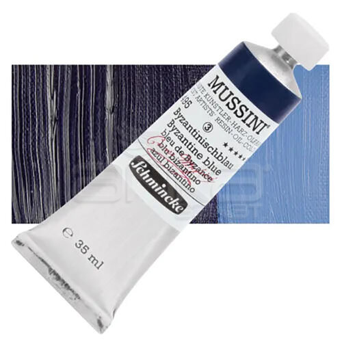 Mussini 35ml Yağlı Boya Seri:3 No:495 Byzantine Blue - 495 Byzantine Blue