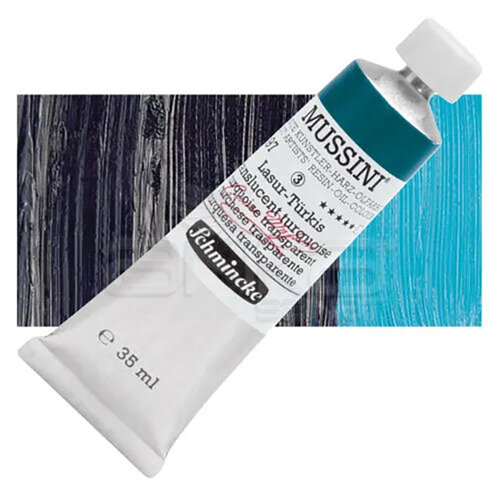 Mussini 35ml Yağlı Boya Seri:3 No:497 Translucent Turquoise - 497 Translucent Turquoise