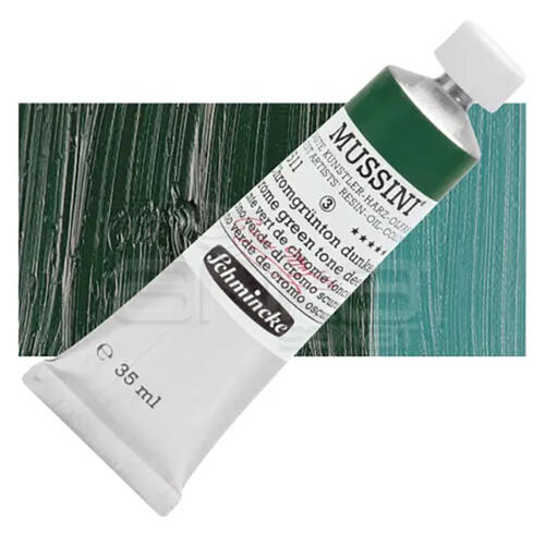 Mussini 35ml Yağlı Boya Seri:3 No:511 Chrome Green Tone Deep - 511 Chrome Green Tone Deep