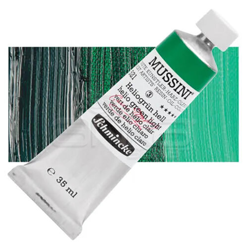 Mussini 35ml Yağlı Boya Seri:3 No:521 Helio Green Light - 521 Helio Green Light