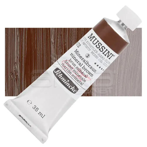 Mussini 35ml Yağlı Boya Seri:3 No:672 Mineral Brown - 672 Mineral Brown