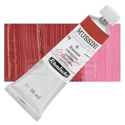Mussini 35ml Yağlı Boya Seri:4 No:358 Carmine - 358 Carmine