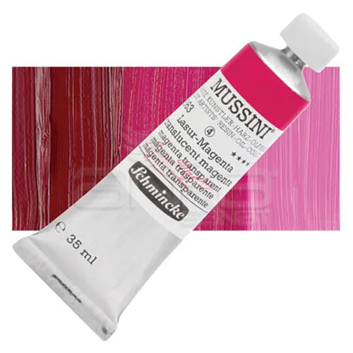 Mussini 35ml Yağlı Boya Seri:4 No:363 Translucent Magenta - 363 Translucent Magenta