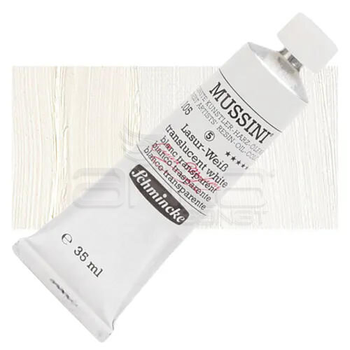 Mussini 35ml Yağlı Boya Seri:5 No:105 Translucent White - 105 Translucent White