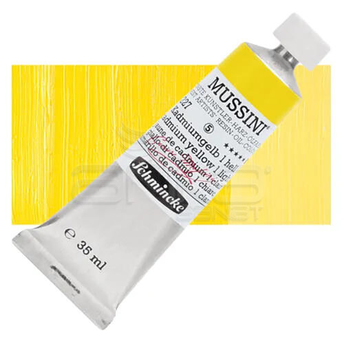 Mussini 35ml Yağlı Boya Seri:5 No:227 Cadmium Yellow 1 Light - 227 Cadmium Yellow 1 Light