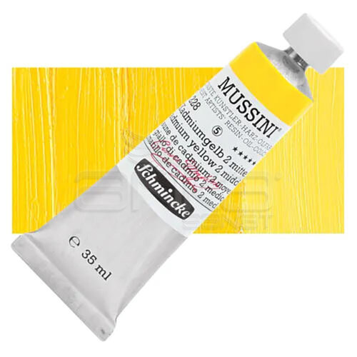Mussini 35ml Yağlı Boya Seri:5 No:228 Cadmium Yellow 2 Middle - 228 Cadmium Yellow 2 Middle