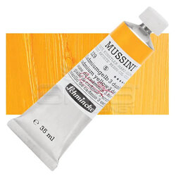 Mussini - Mussini 35ml Yağlı Boya Seri:5 No:229 Cadmium Yellow 3 Deep