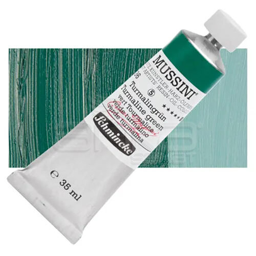 Mussini 35ml Yağlı Boya Seri:5 No:536 Turmaline Green - 536 Turmaline Green