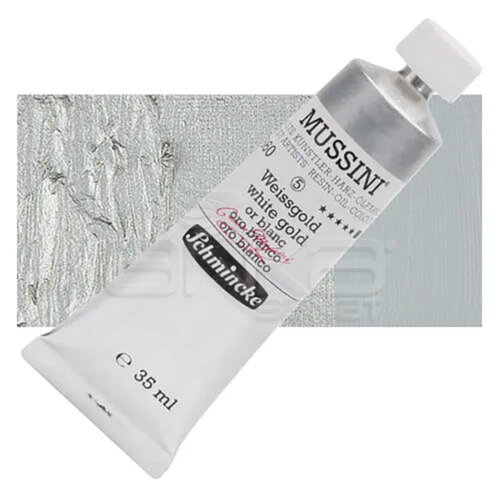 Mussini 35ml Yağlı Boya Seri:5 No:860 White Gold - 860 White Gold