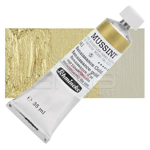 Mussini 35ml Yağlı Boya Seri:5 No:861 Renaissance Gold - 861 Renaissance Gold