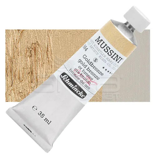 Mussini 35ml Yağlı Boya Seri:5 No:864 Gold Bronze - 864 Gold Bronze