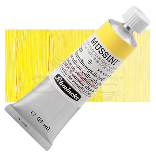 Mussini 35ml Yağlı Boya Seri:6 No:220 Vanadium Yellow Light - 220 Vanadium Yellow Light