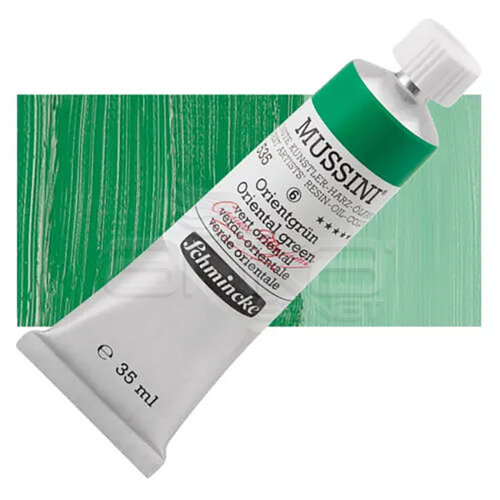 Mussini 35ml Yağlı Boya Seri:6 No:535 Oriental Green - 535 Oriental Green