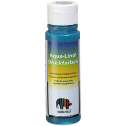 Nerchau - Nerchau Su Bazlı Linol Cyan Mavi 200ml