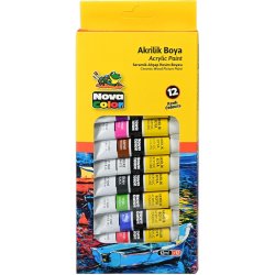 Nova Color - ​Nova Color Akrilik Boya Seti 12x12ml