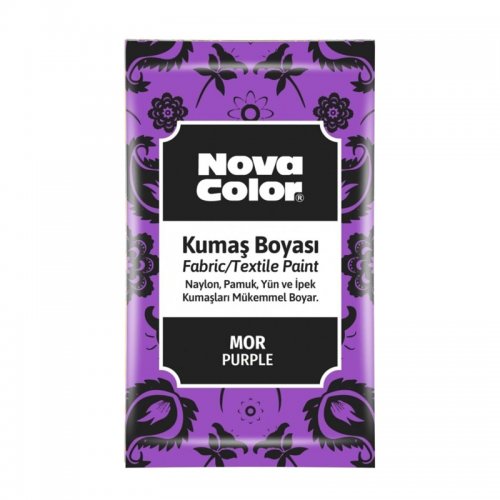 Nova Color Toz Kumaş Boyası 12g Mor