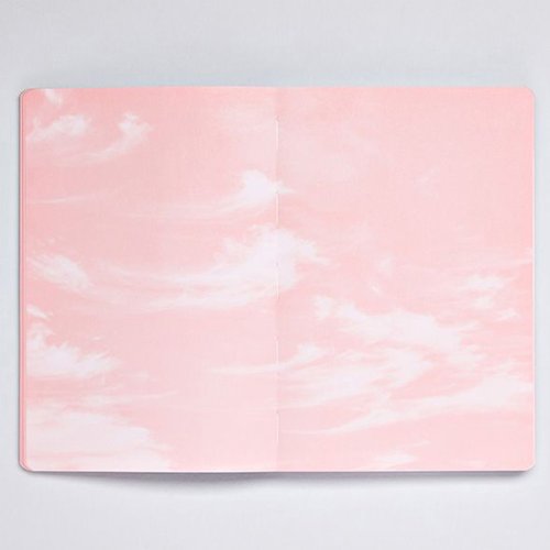 Nuuna İnspiration Bok M Cloud Pink Çizim Defteri 120g 178 Yaprak Kod:53559