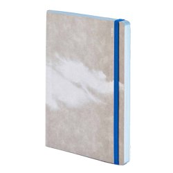 Nuuna - Nuuna İnspıration Book M Cloud Blue Çizim Defteri 120g 176 Yaprak Kod:53542 (1)
