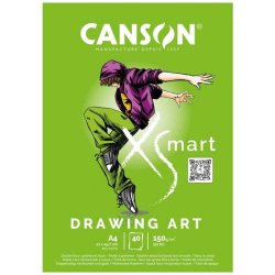 Canson - Canson XSmart Drawing Art Pad 150g 40 Yaprak A4