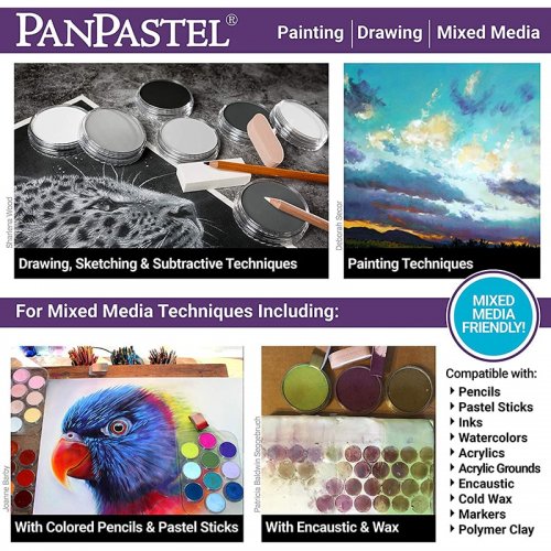 PanPastel Boya Seti 6lı Metallic Colors