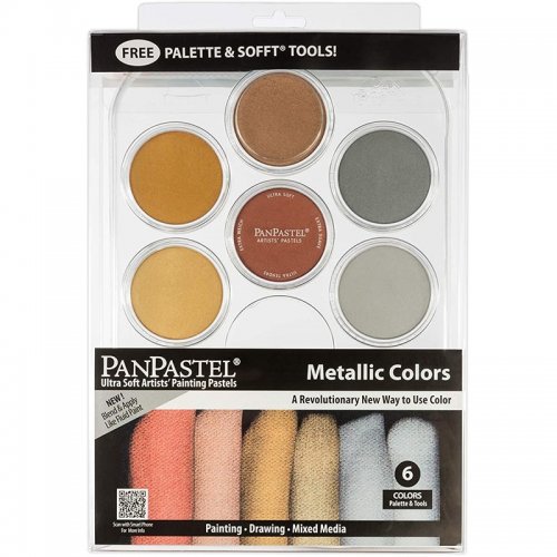 PanPastel Boya Seti 6lı Metallic Colors