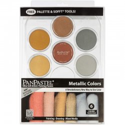 PanPastel - PanPastel Boya Seti 6lı Metallic Colors