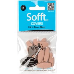 PanPastel - PanPastel Sofft Oval Spatül Resim Süngeri 10 Adet 62003