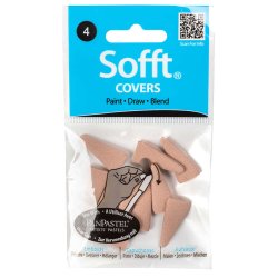 PanPastel - PanPastel Sofft Üçgen Spatül Resim Süngeri 10 Adet 62004